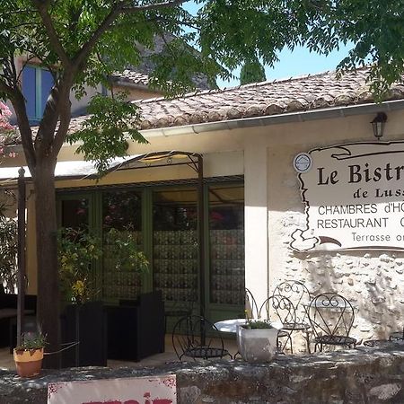 Auberge Le Bistrot De Lussan Lussan  Exterior photo